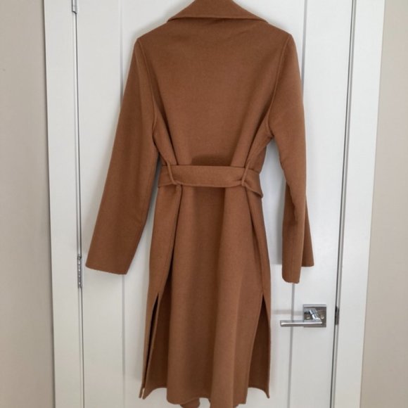 Zara Wool Blend Camel Coat | MaxMara Dupe - Picture 2 of 7